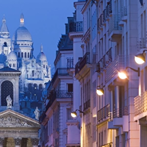 Sacre Coeur & Notre Dame de Lorette, Paris, France