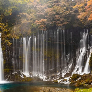 Shiraito Falls, Fujinomiya, Shizuoka Prefecture, Honshu, Japan