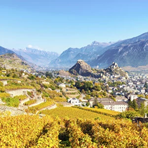 Sion, Canton of Valais, Switzerland, Europe