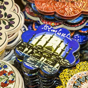 Souvenirs for sale, Grand Bazaar, Istanbul, Turkey