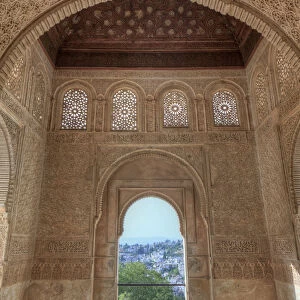 Spain, Andalucia, Granada, Alhambra Palace Complex (UNESCO Site), Generalife Gardens