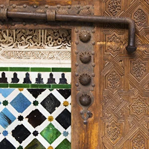 Spain, Andalusia, Granada, Alhambra, Moorish architecture
