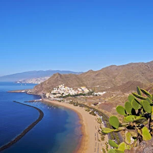 Spain, Canary Islands, Tenerife, Santa Cruz de Tenerife, San Andres, Las Teresitas Beach