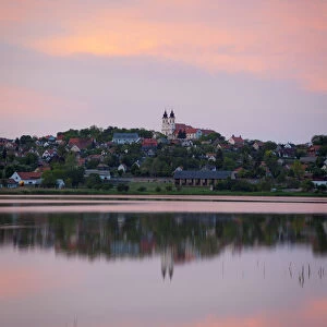 Sunset over Tihany, Tihany Peninsula, Hungary