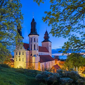 Sweden, Gotland Island, Visby, Visby Sankta Maria domkyrka cathedral, 12th century