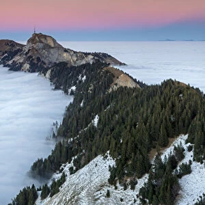 Switzerland, Canton Appenzell, Alpstein, Stauberen mountain