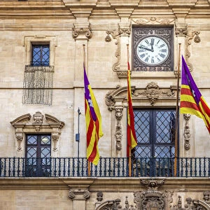 Town hall of Palma de Mallorca, Mallorca, Spain