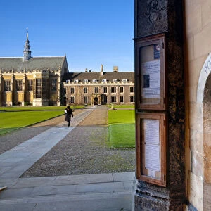 UK, England, Cambridge, Cambridge University, Trinity College, Porters Lodge