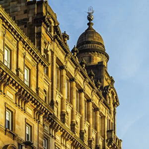 UK, Scotland, Glasgow, Architecture of the city center