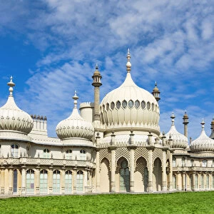 United Kingdom, England, Brighton, the Brighton Pavilion - George IVs summer palace