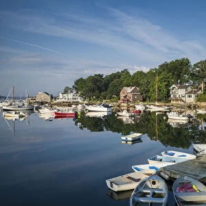USA, New England, Cape Ann, Massachusetts, Annisquam, boats Lobster Cove