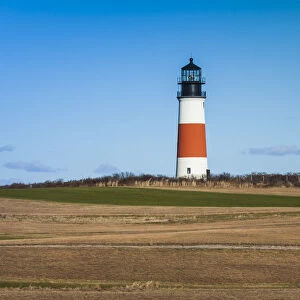 USA, New England, Massachusetts, Nantucket Island, Sankaty, Sankaty Head Lighthouse