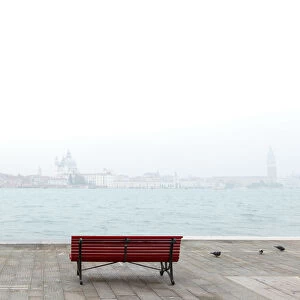 View from the Island of Guidecca on San Marco, Venice, Veneto, Italy