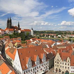 View of Meissen, Saxony, Germany
