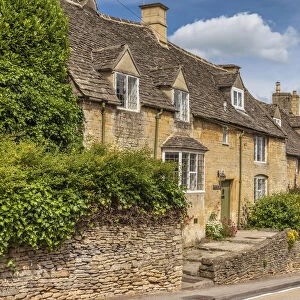 The village of Bourton-on-the-Hill, Cotswolds, Gloucestershire, England