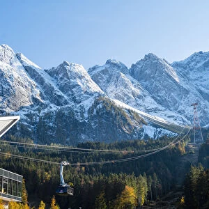 Zugspitze cableway, Eibsee, Garmisch-Partenkirchen, Bavaria, Germany