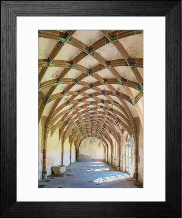 Framed Print : Germany, Baden-Wurttemberg, Maulbronn. Kloster Maulbronn (Maulbronn Monastery), UNESCO Framed Print : Germany, Baden-Wurttemberg, Maulbronn. Kloster Maulbronn (Maulbronn Monastery), UNESCO