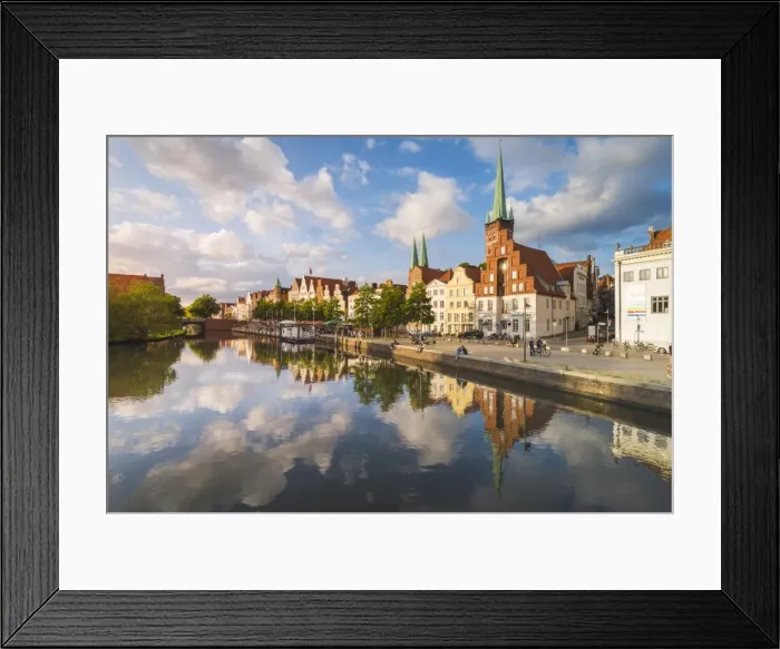 Framed Print : Lubeck, Baltic coast, Schleswig-Holstein, Germany Framed Print : Lubeck, Baltic coast, Schleswig-Holstein, Germany