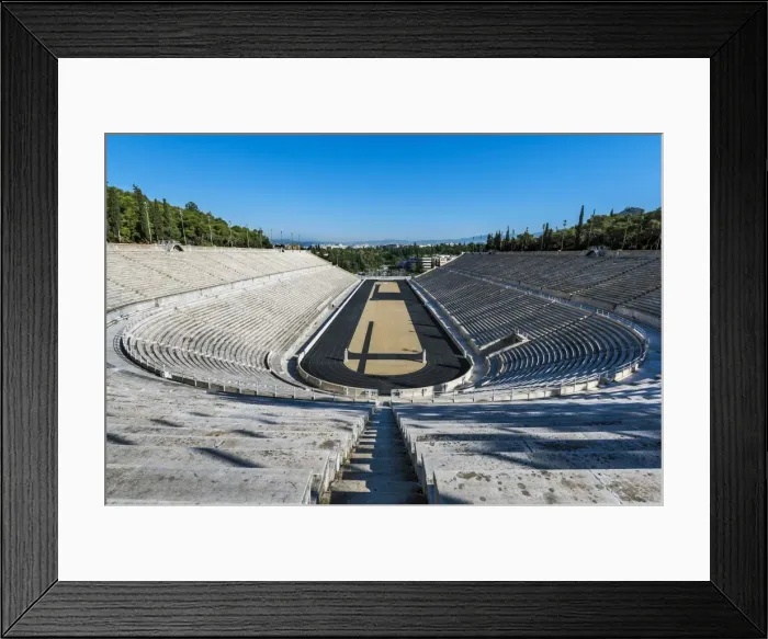 Framed Print : Panathenaic Stadium, Athens, Attica, Greece