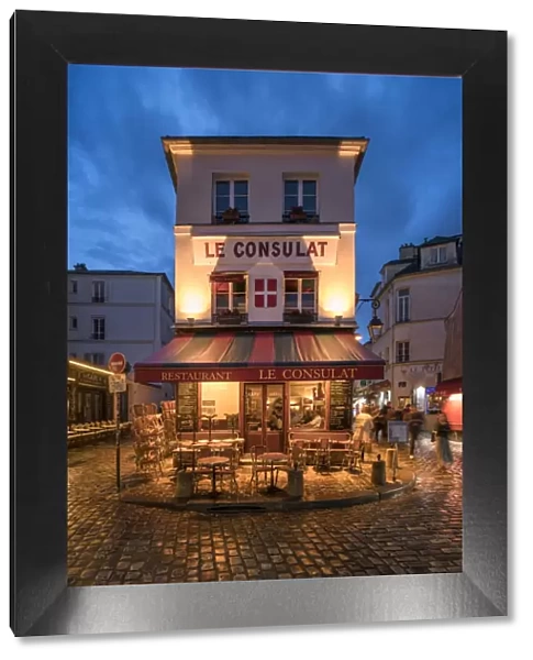 Le Consulat Restaurant, Montmartre, Paris, France