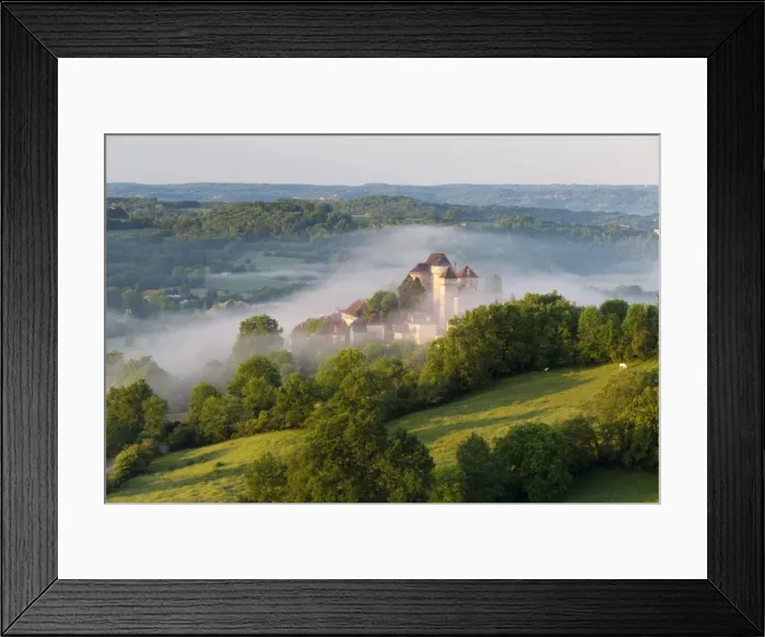 Framed Print : Curemonte labelled l un des plus beaux villages de France (most beautiful villages Framed Print : Curemonte labelled l un des plus beaux villages de France (most beautiful villages