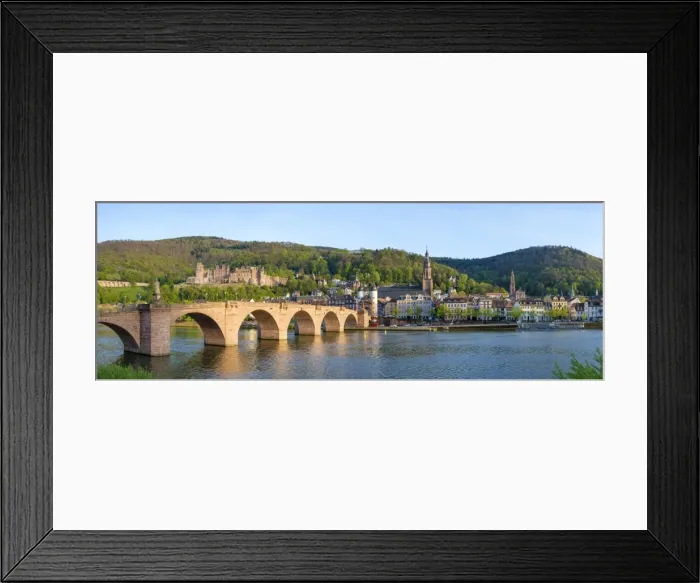 Framed Print : Germany, Baden-Wurttemberg, Heidelberg. Alte Brucke (old bridge) and Schloss Heidelberg Framed Print : Germany, Baden-Wurttemberg, Heidelberg. Alte Brucke (old bridge) and Schloss Heidelberg