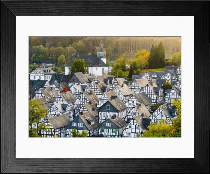 Framed Print : Freudenberg, Siegen-Wittgenstein, North Rhine-Westphalia, Germany Framed Print : Freudenberg, Siegen-Wittgenstein, North Rhine-Westphalia, Germany