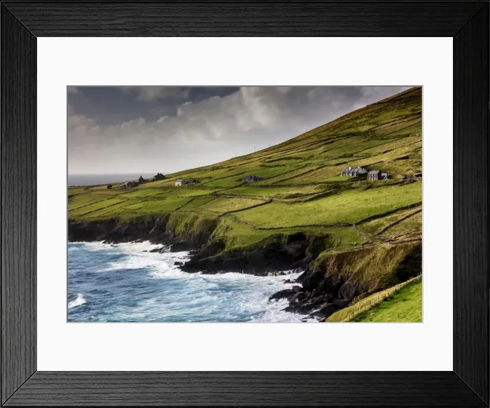 Framed Print : Europe, Ireland, Kerry county, scenic road along Dingle Peninsula near Slea Head Framed Print : Europe, Ireland, Kerry county, scenic road along Dingle Peninsula near Slea Head
