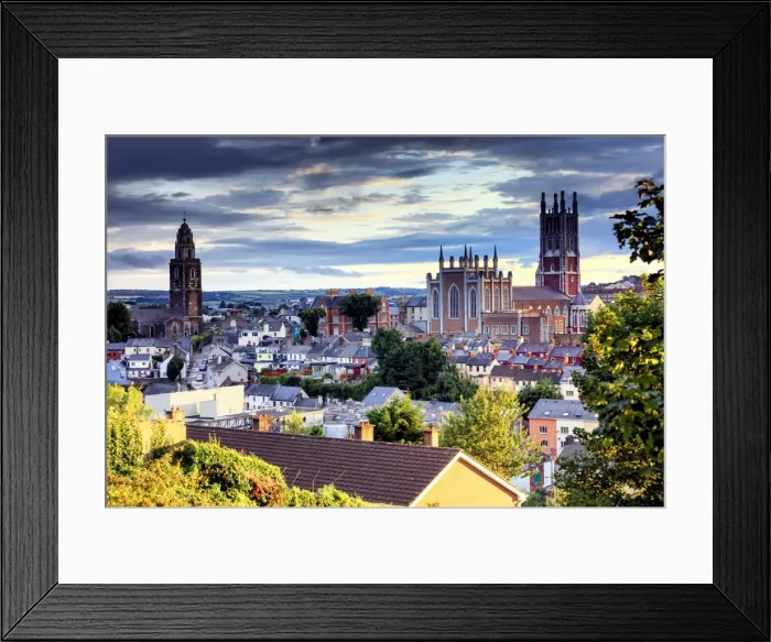 Framed Print : Europe, Ireland, SS Mary and Anne Cathedral at sunset in Cork Framed Print : Europe, Ireland, SS Mary and Anne Cathedral at sunset in Cork