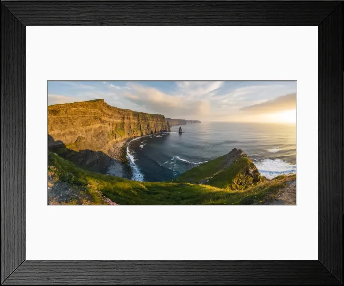 Framed Print : Cliffs of Moher, County Clare, Munster province, Republic of Ireland, Europe Framed Print : Cliffs of Moher, County Clare, Munster province, Republic of Ireland, Europe