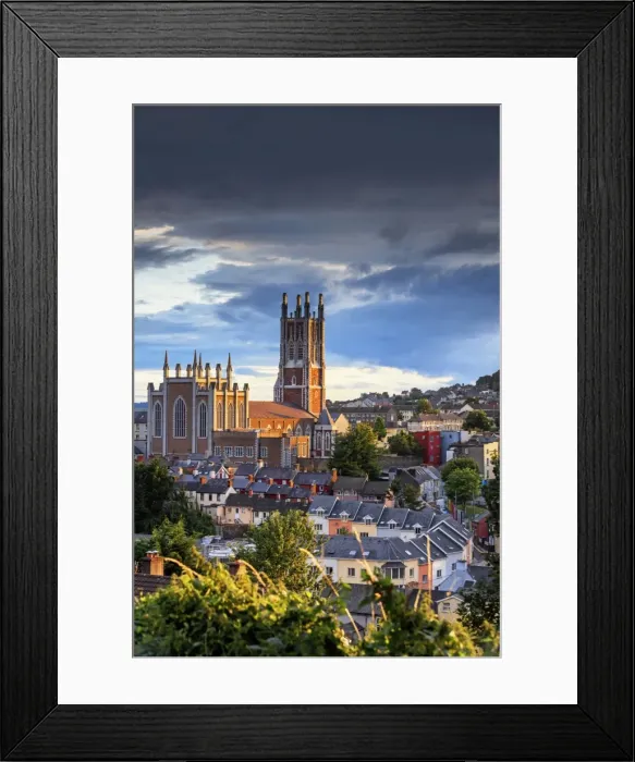 Framed Print : Europe, Ireland, SS Mary and Anne Cathedral at sunset in Cork Framed Print : Europe, Ireland, SS Mary and Anne Cathedral at sunset in Cork