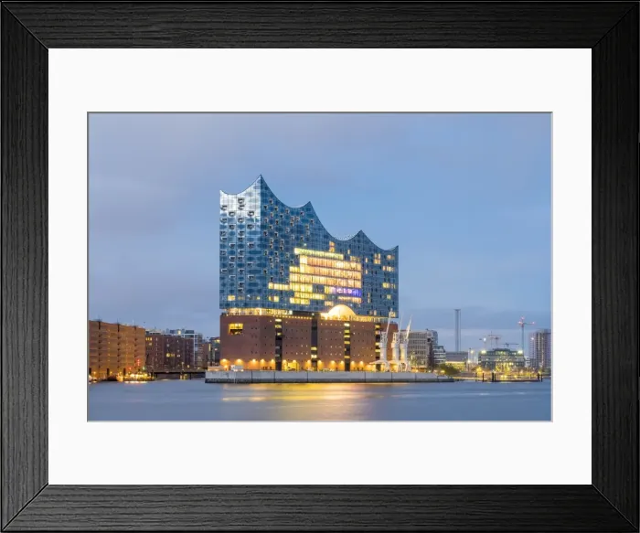 Framed Print : Germany, Hamburg, HafenCity. Elbphilharmonie (Elbe Philharmonic Hall) concert hall Framed Print : Germany, Hamburg, HafenCity. Elbphilharmonie (Elbe Philharmonic Hall) concert hall