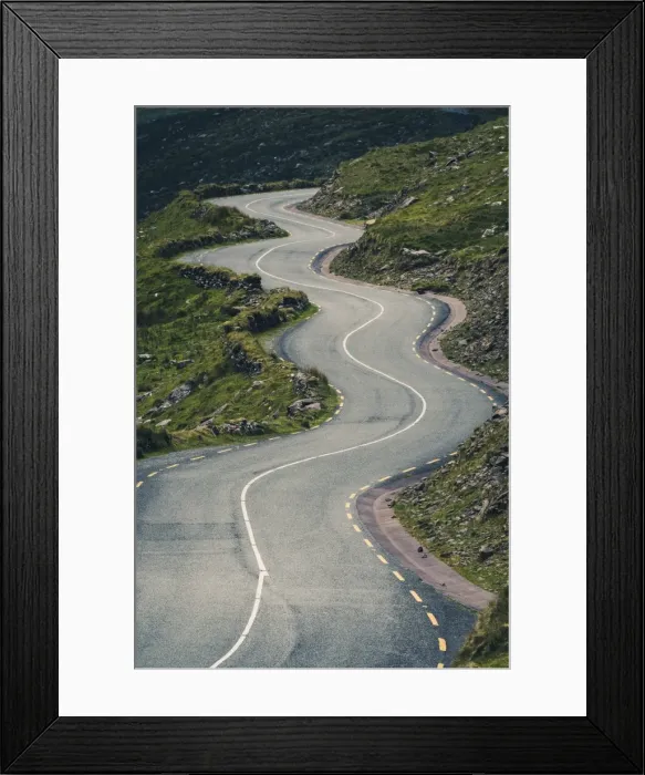 Framed Print : Conor Pass (Connor Pass), Dingle Peninsula, County Kerry, Munster province, Republic of Ireland Framed Print : Conor Pass (Connor Pass), Dingle Peninsula, County Kerry, Munster province, Republic of Ireland