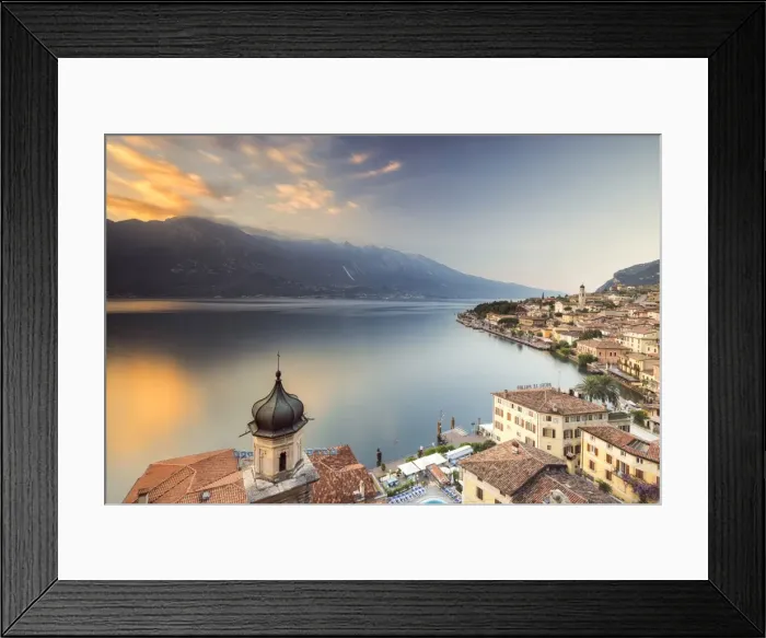 Framed Print : Italy. Lombardy. Brescia district. Lake Garda. Limone sul Garda Framed Print : Italy. Lombardy. Brescia district. Lake Garda. Limone sul Garda