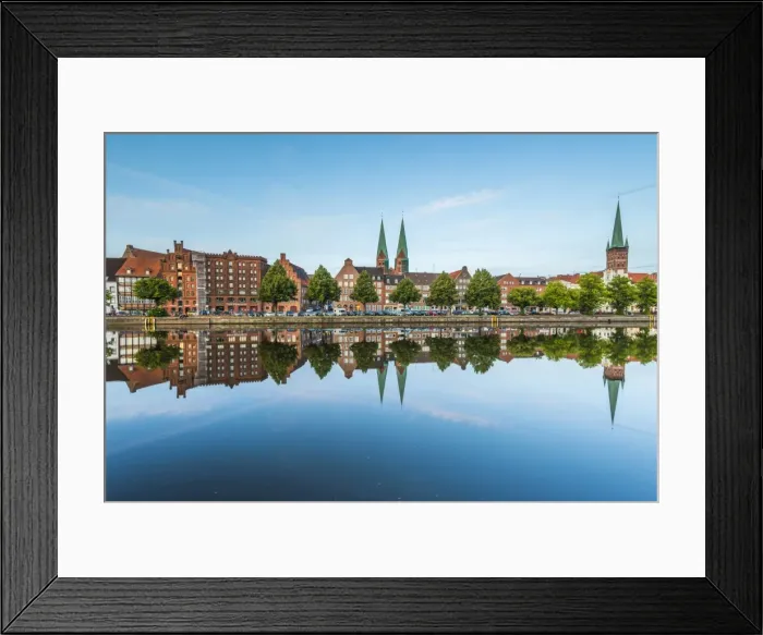 Framed Print : Lubeck, Baltic coast, Schleswig-Holstein, Germany Framed Print : Lubeck, Baltic coast, Schleswig-Holstein, Germany