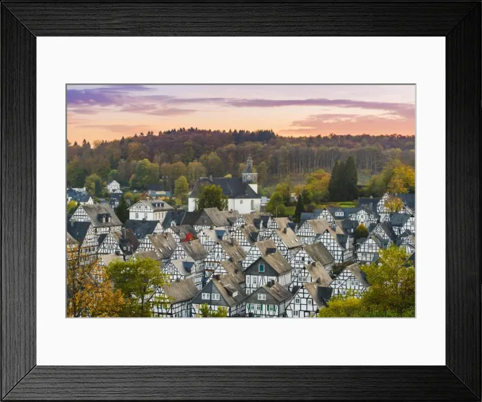 Framed Print : Freudenberg, Siegen-Wittgenstein, North Rhine-Westphalia, Germany Framed Print : Freudenberg, Siegen-Wittgenstein, North Rhine-Westphalia, Germany