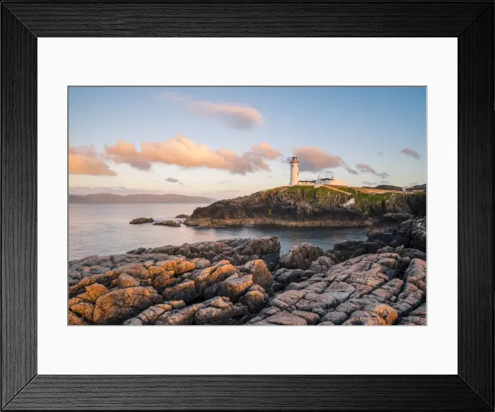 Framed Print : Fanad Head lighthouse, County Donegal, Ulster region, Republic of Ireland, Europe