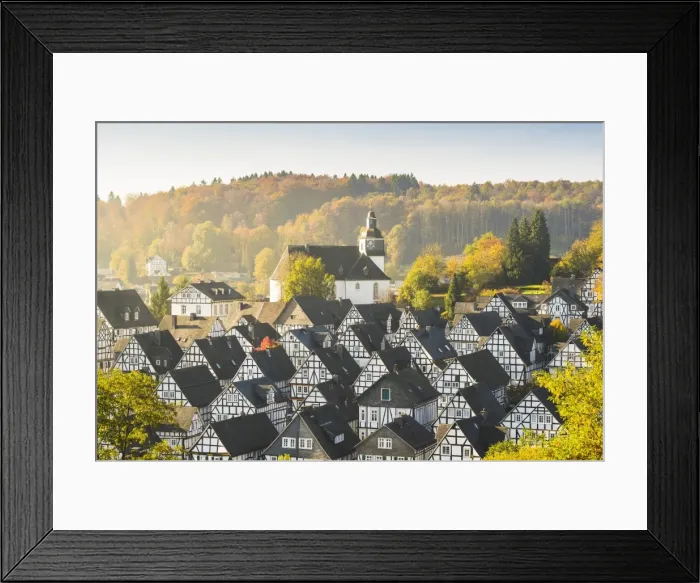 Framed Print : Freudenberg, Siegen-Wittgenstein, North Rhine-Westphalia, Germany Framed Print : Freudenberg, Siegen-Wittgenstein, North Rhine-Westphalia, Germany