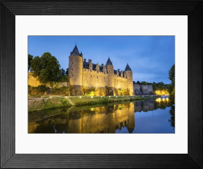 Framed Print : France, Brittany (Bretagne), Morbihan department, Josselin Framed Print : France, Brittany (Bretagne), Morbihan department, Josselin