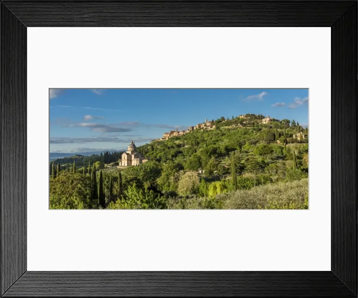 Framed Print : europe, Italy, Tuscany. a view of Montepulciano Framed Print : europe, Italy, Tuscany. a view of Montepulciano