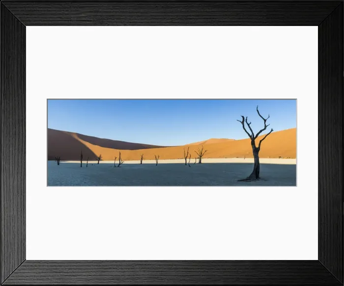 Framed Print : Africa, Namibia, Deadvlei, Namib desert, dead acacia trees Framed Print : Africa, Namibia, Deadvlei, Namib desert, dead acacia trees
