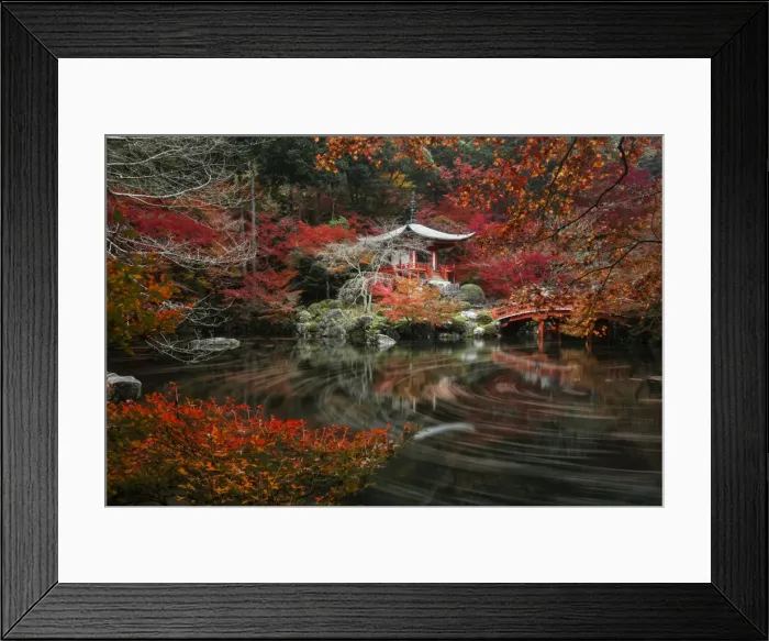 Framed Print : Daigo Ji, Kyoto, Japan