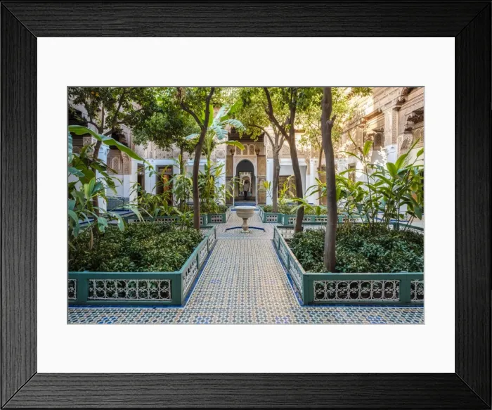 Framed Print : Morocco, Marrakech-Safi (Marrakesh-Tensift-El Haouz) region, Marrakesh
