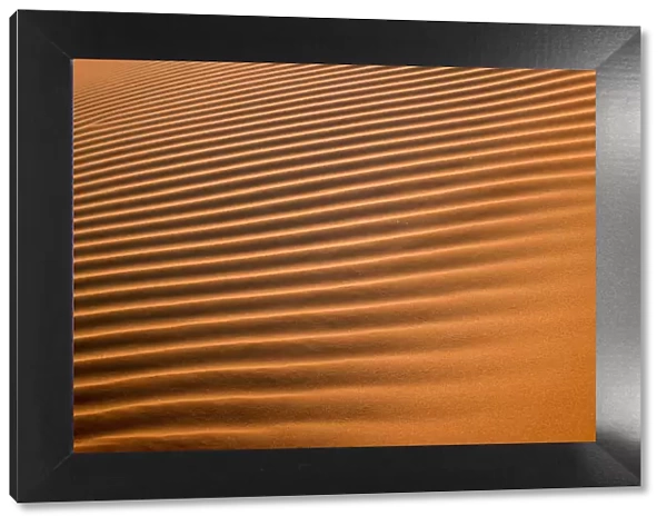 Natural pattern of the sand dunes, Namib Desert, Namibia, Africa