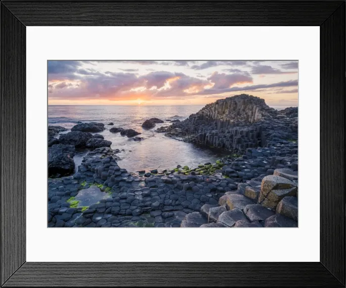 Framed Print : The Giants Causeway, County Antrim, Ulster region, Northern Ireland, United Kingdom Framed Print : The Giants Causeway, County Antrim, Ulster region, Northern Ireland, United Kingdom