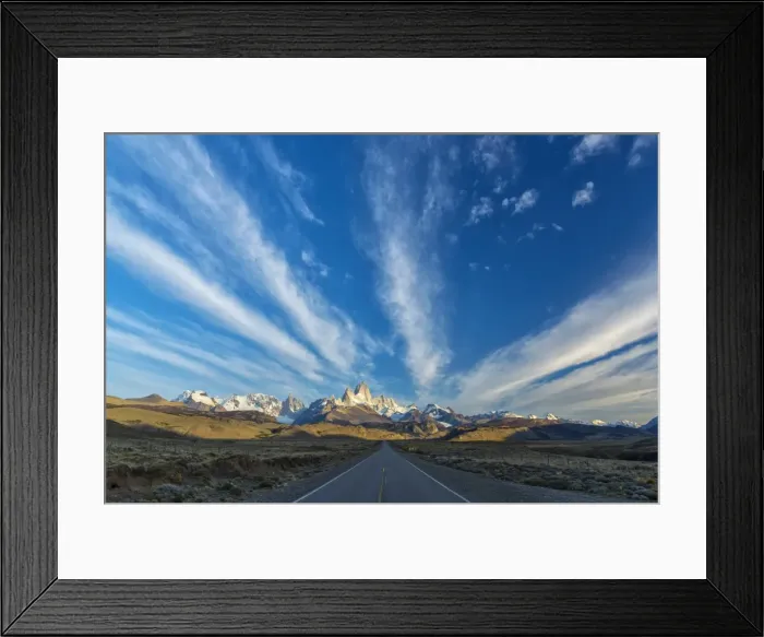 Framed Print : South America, Argentina, Patagonia, Los Glaciares National Park and Mount Fitz Roy Framed Print : South America, Argentina, Patagonia, Los Glaciares National Park and Mount Fitz Roy