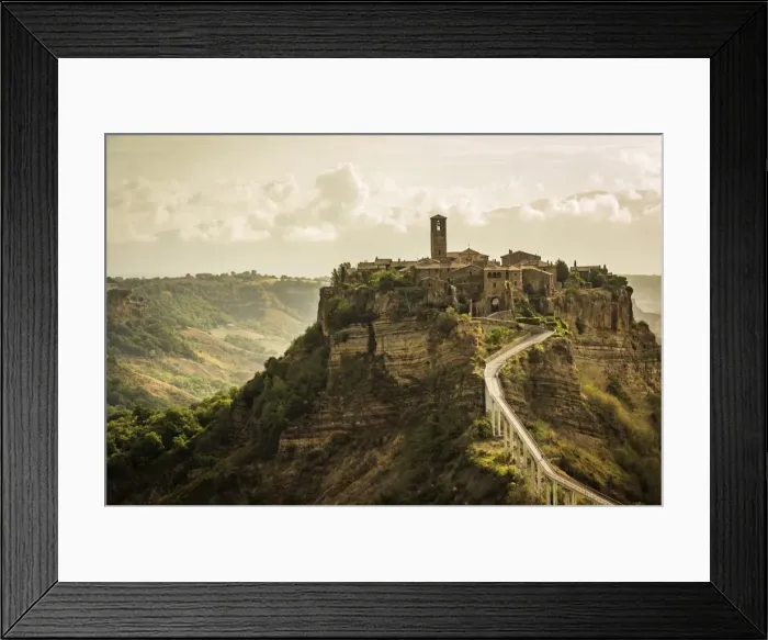 Framed Print : Europe, Italy, Lazio. Civita di Bagnoregio in the morning light Framed Print : Europe, Italy, Lazio. Civita di Bagnoregio in the morning light