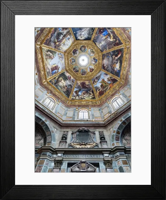 Framed Print : Europe, Italy, Tuscany, Florence, Medici Chapel, Cappella dei Principi