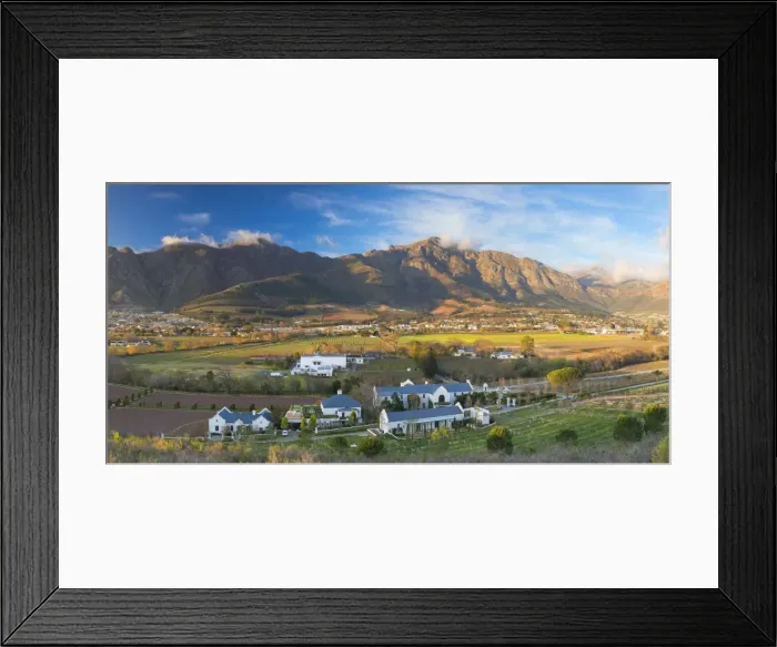 Framed Print : Mullineux and Leeu Family Wines Estate, Franschhoek, Western Cape, South Africa Framed Print : Mullineux and Leeu Family Wines Estate, Franschhoek, Western Cape, South Africa