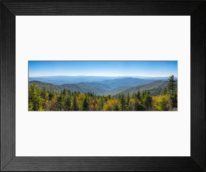 Framed Print : United States, North Carolina, Great Smoky Mountains National Park, View from Clingmans Dome Framed Print : United States, North Carolina, Great Smoky Mountains National Park, View from Clingmans Dome